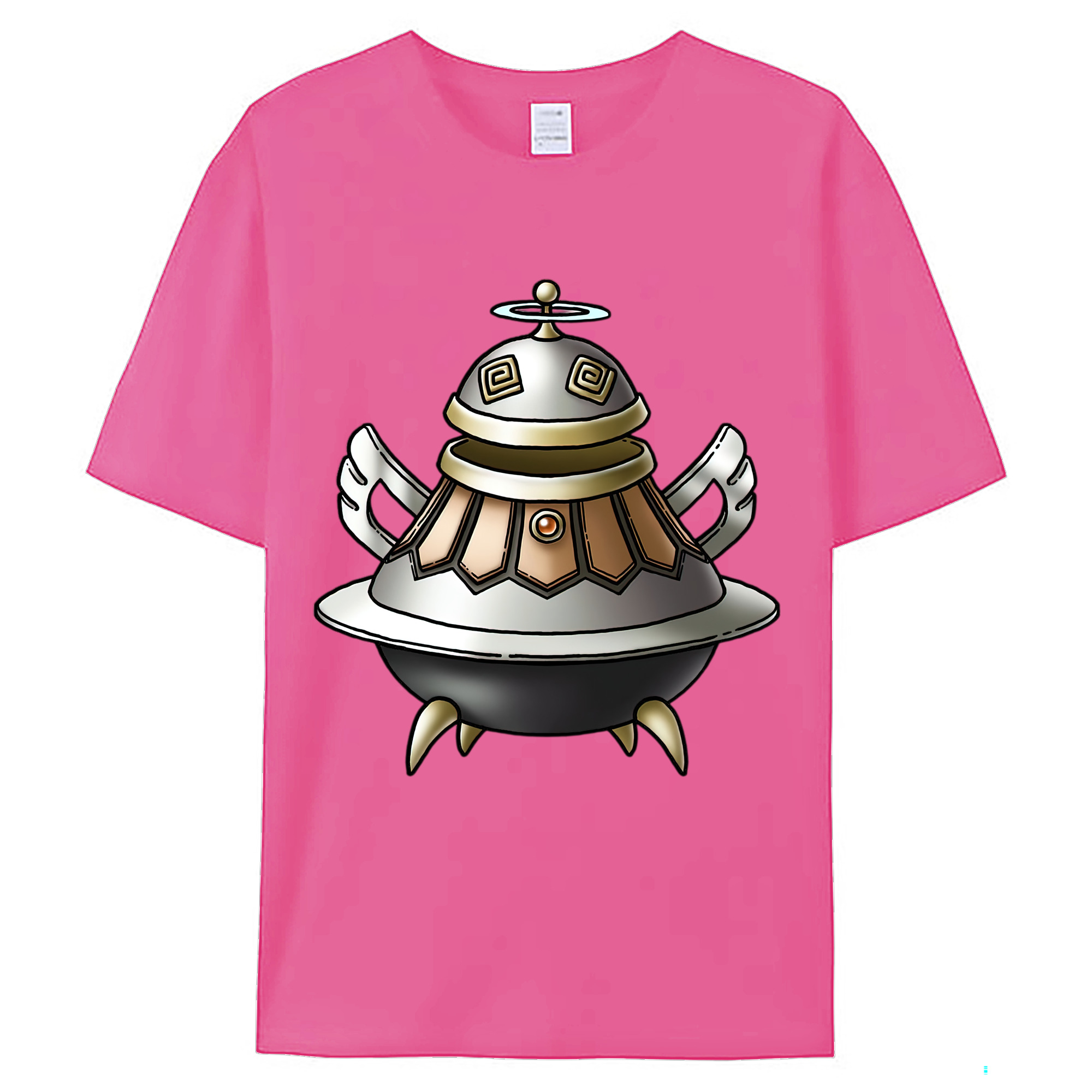 （画像用） ドラゴンクエスト Doragon Kuesuto Dragon Quest レディースカジュアルプリントTシャツ（綿100％）